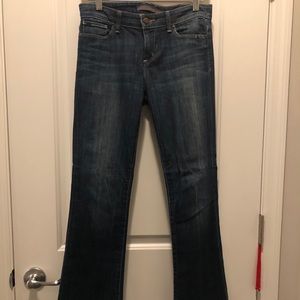Joes jeans low waist boot cut jeans